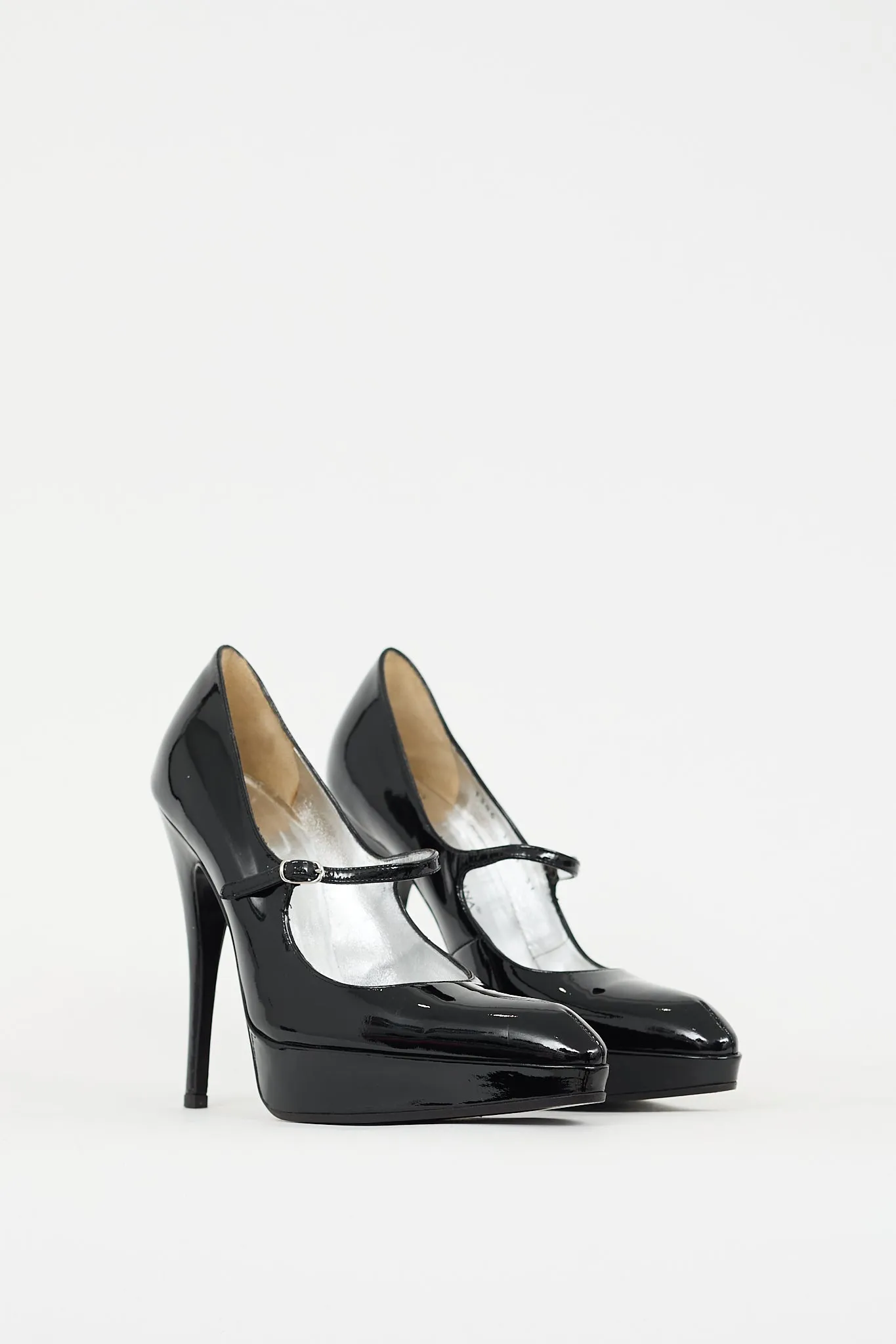 Black Patent Leather Mary Jane Pump