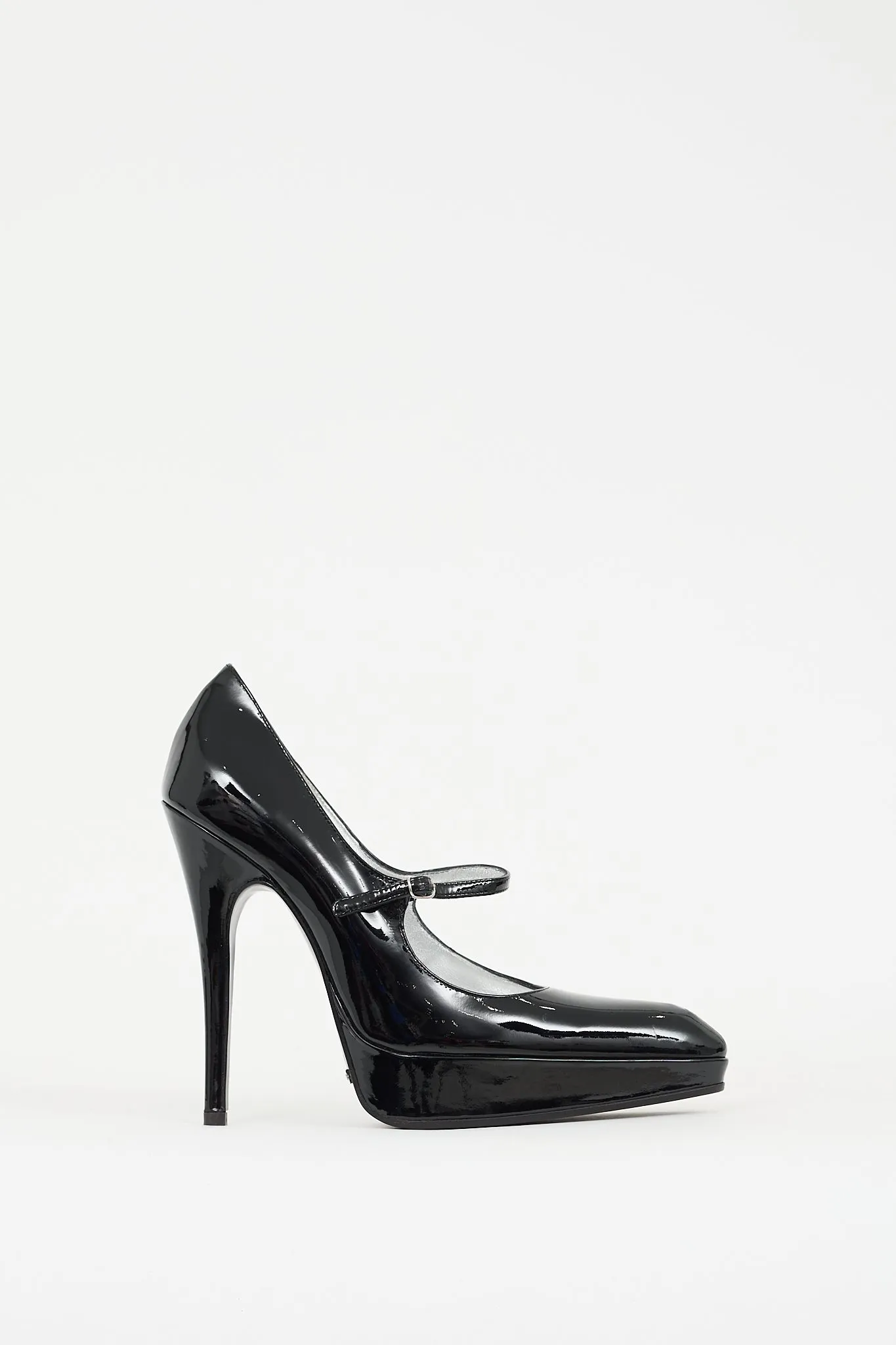 Black Patent Leather Mary Jane Pump