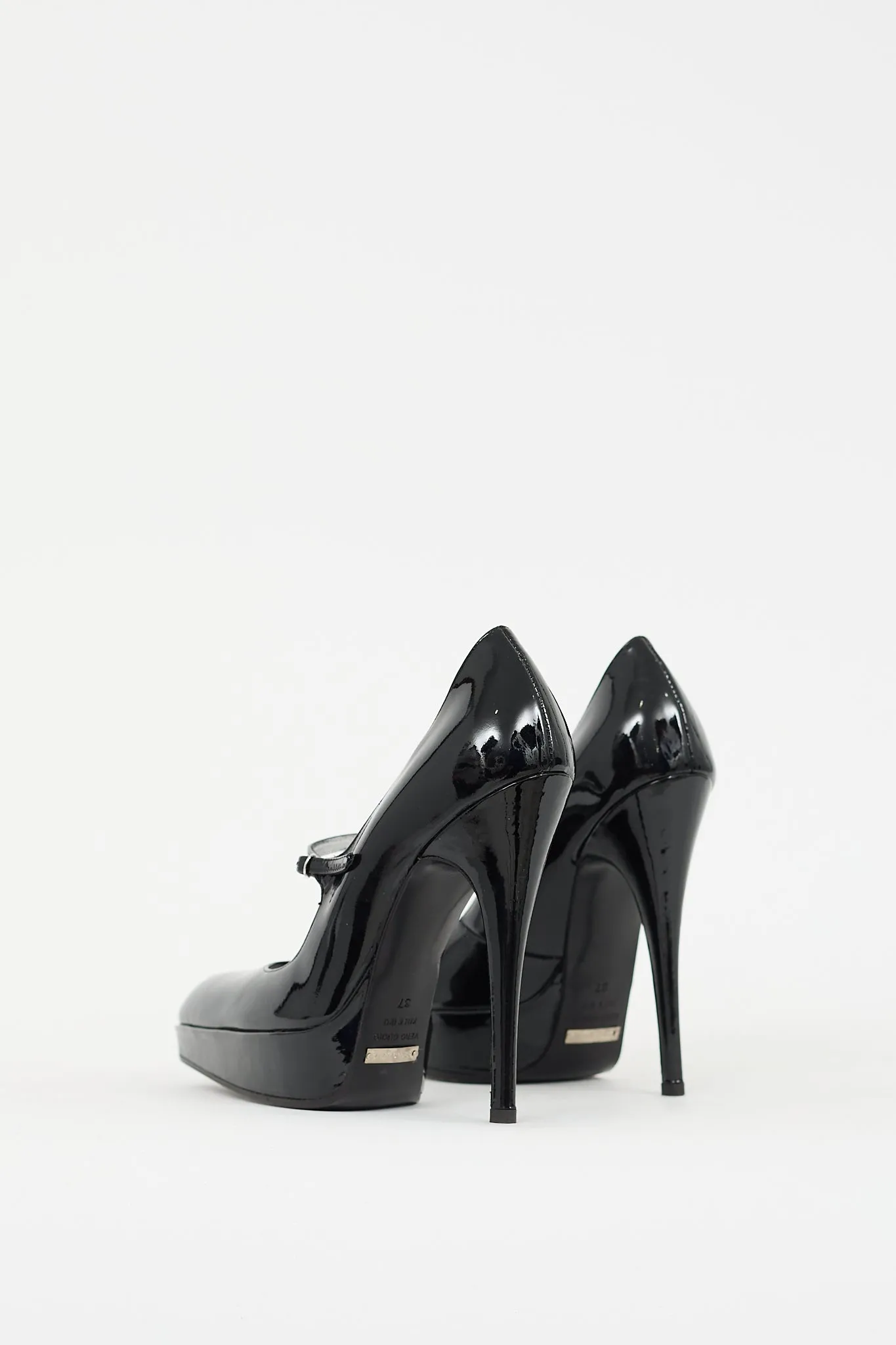 Black Patent Leather Mary Jane Pump