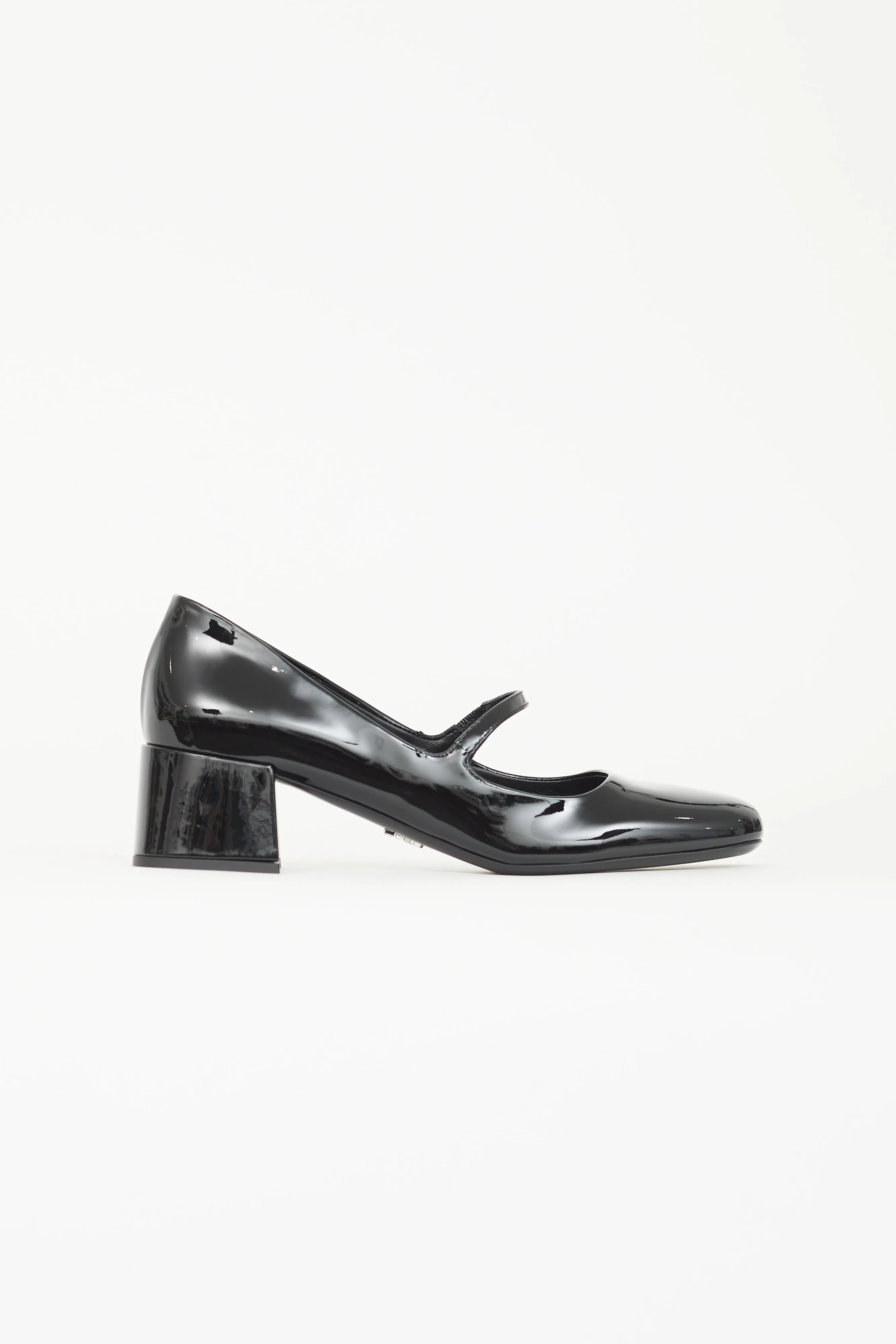 Black Patent Mary Jane Heel