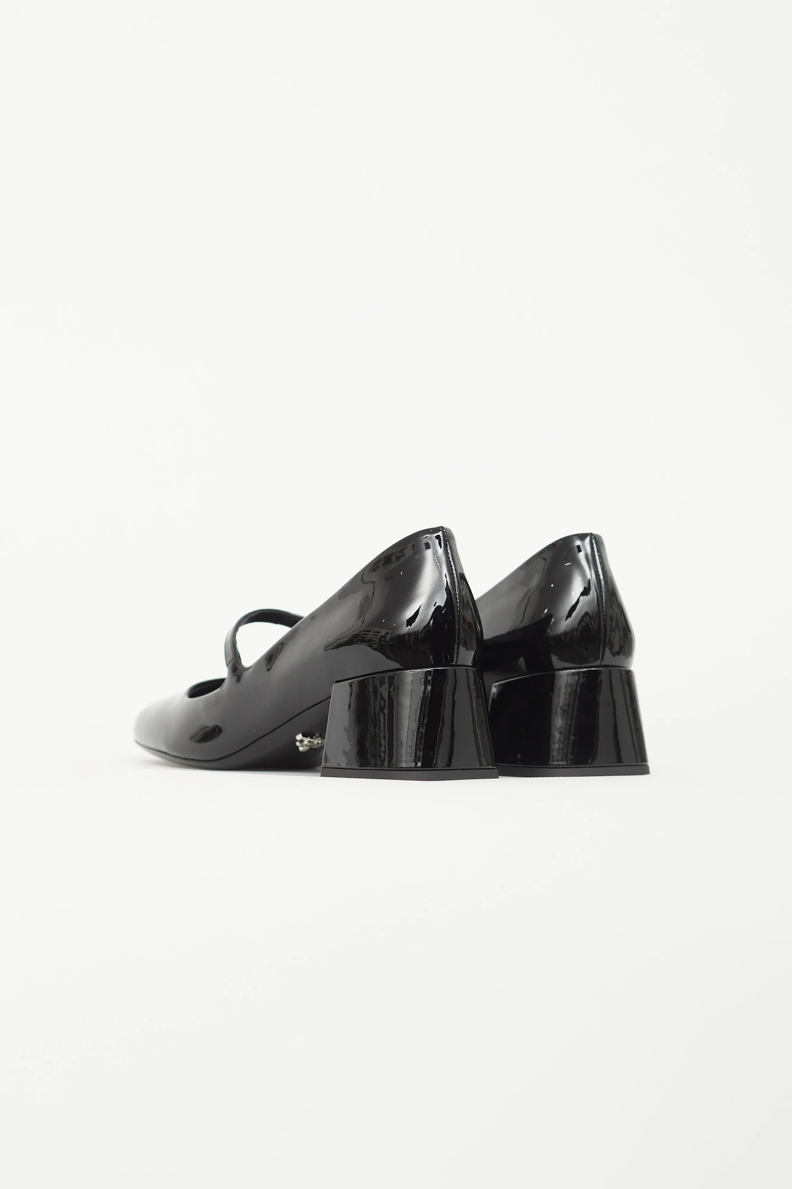 Black Patent Mary Jane Heel