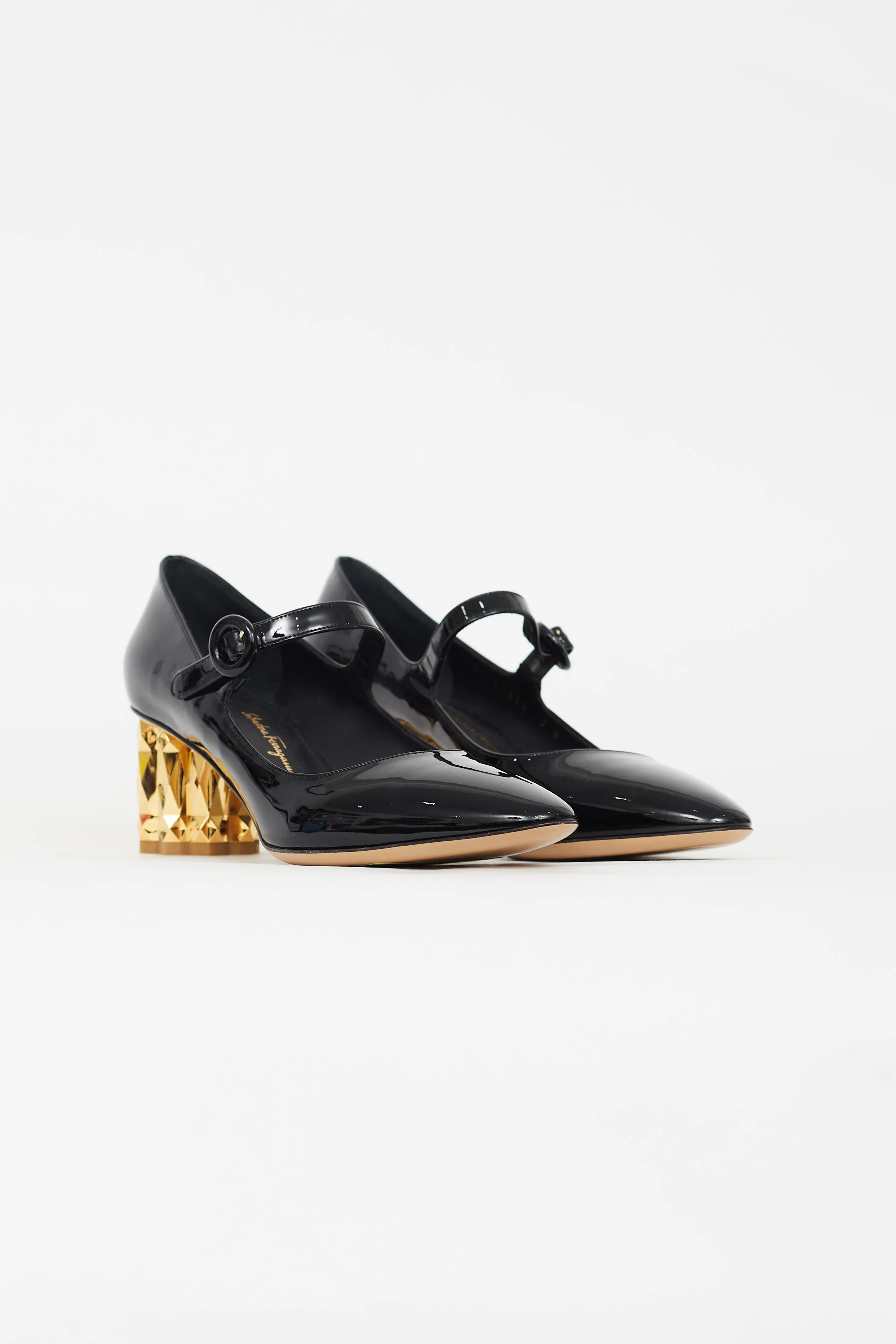 Black Patent Mary Jane Pump