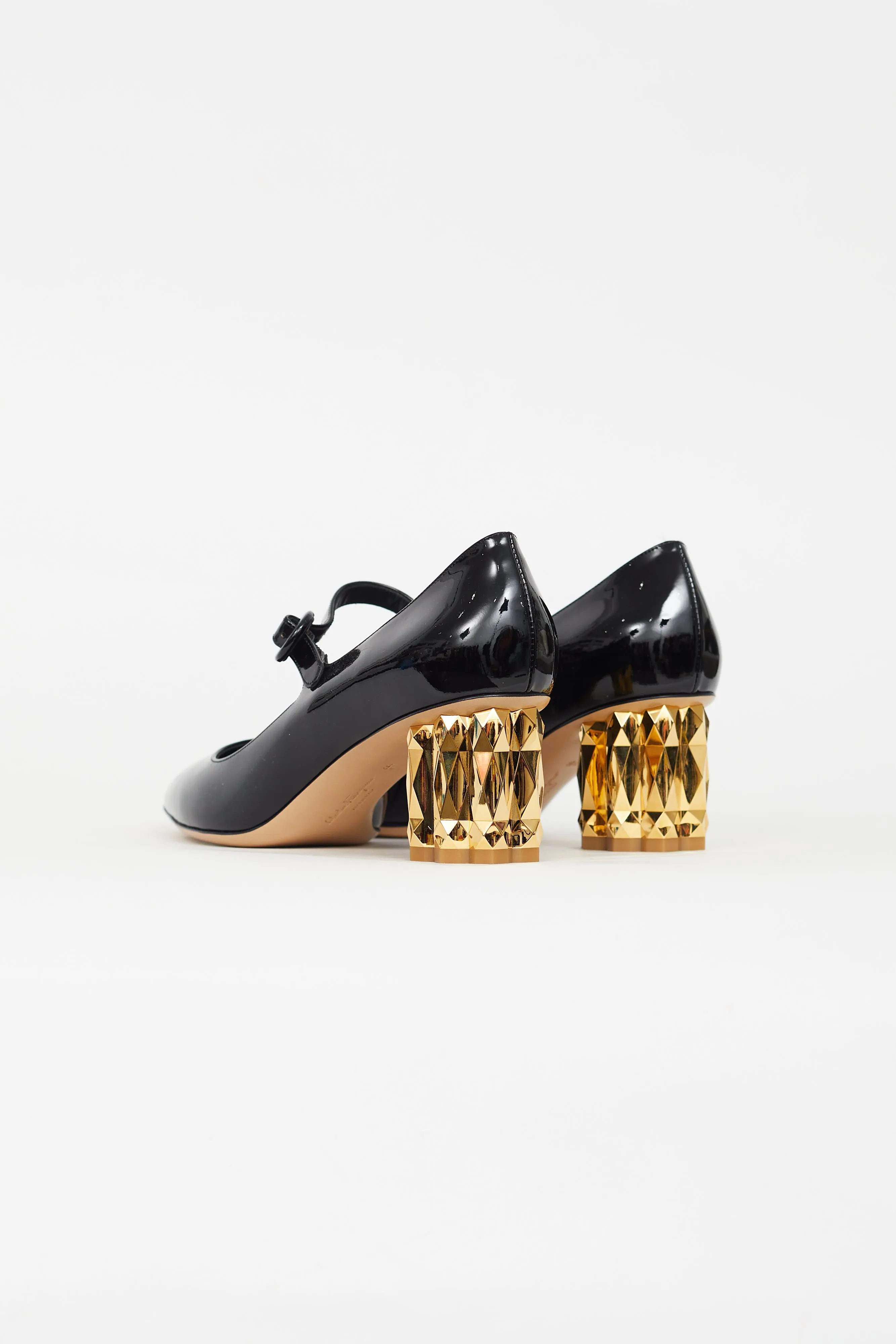 Black Patent Mary Jane Pump