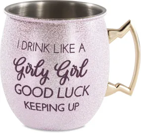 Girly Girl 20oz Stainless Moscow Mule