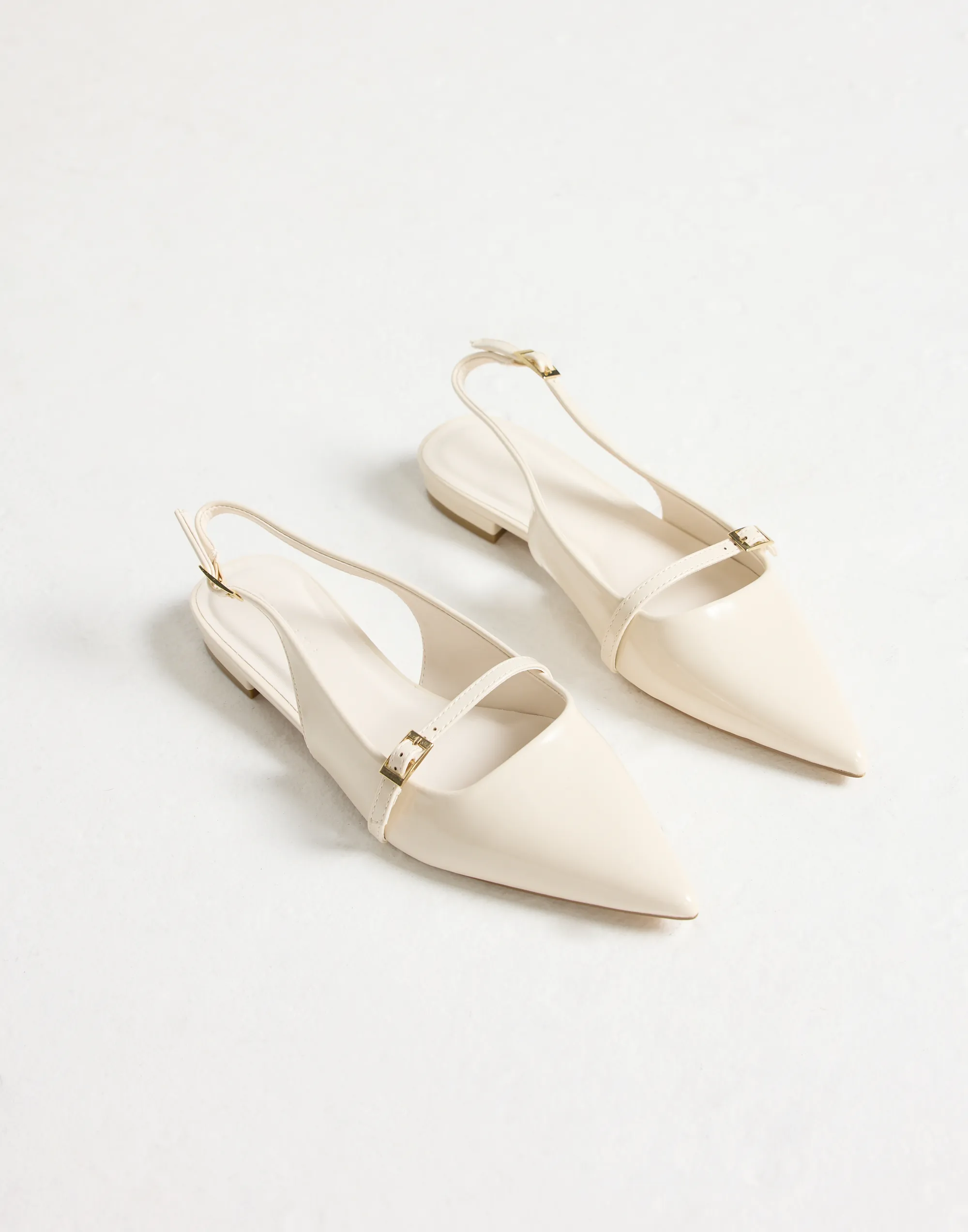 Ilie Flats (Ivory Patent) - By Billini