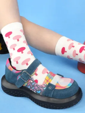 Illustration Mary Jane shoes