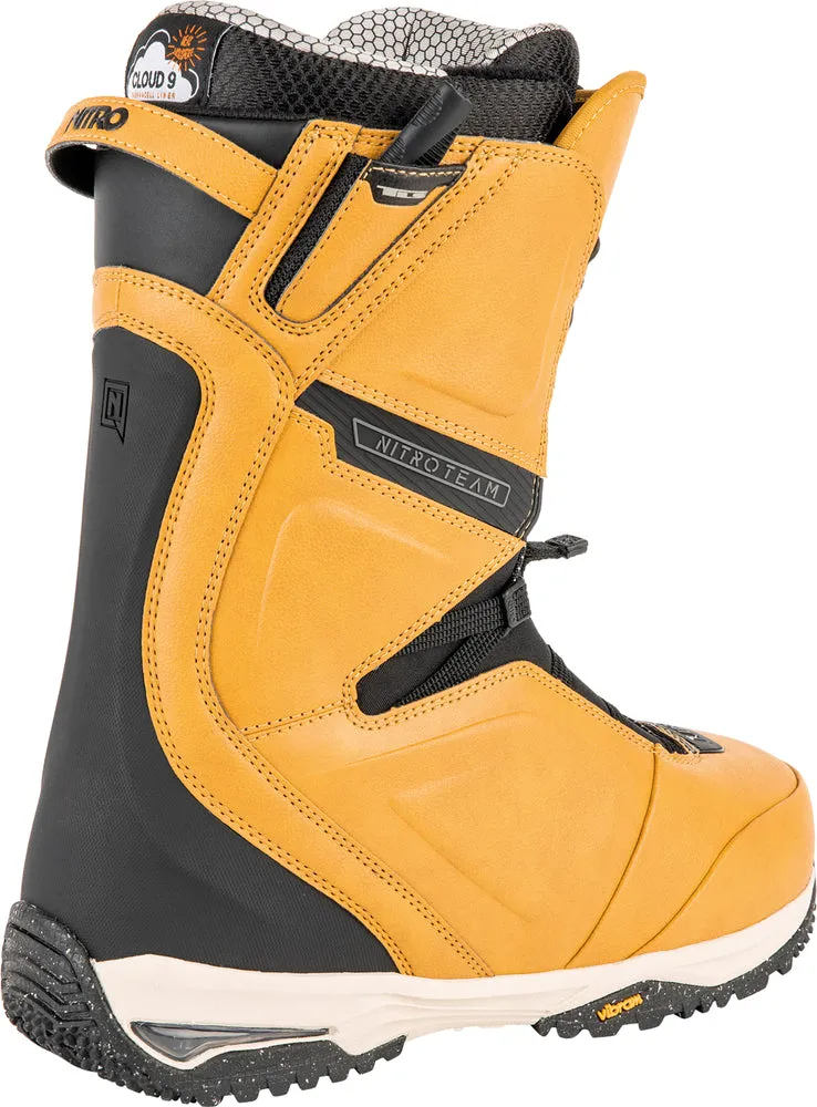 Nitro Team TLS Snowboard Boots in Camel 2024