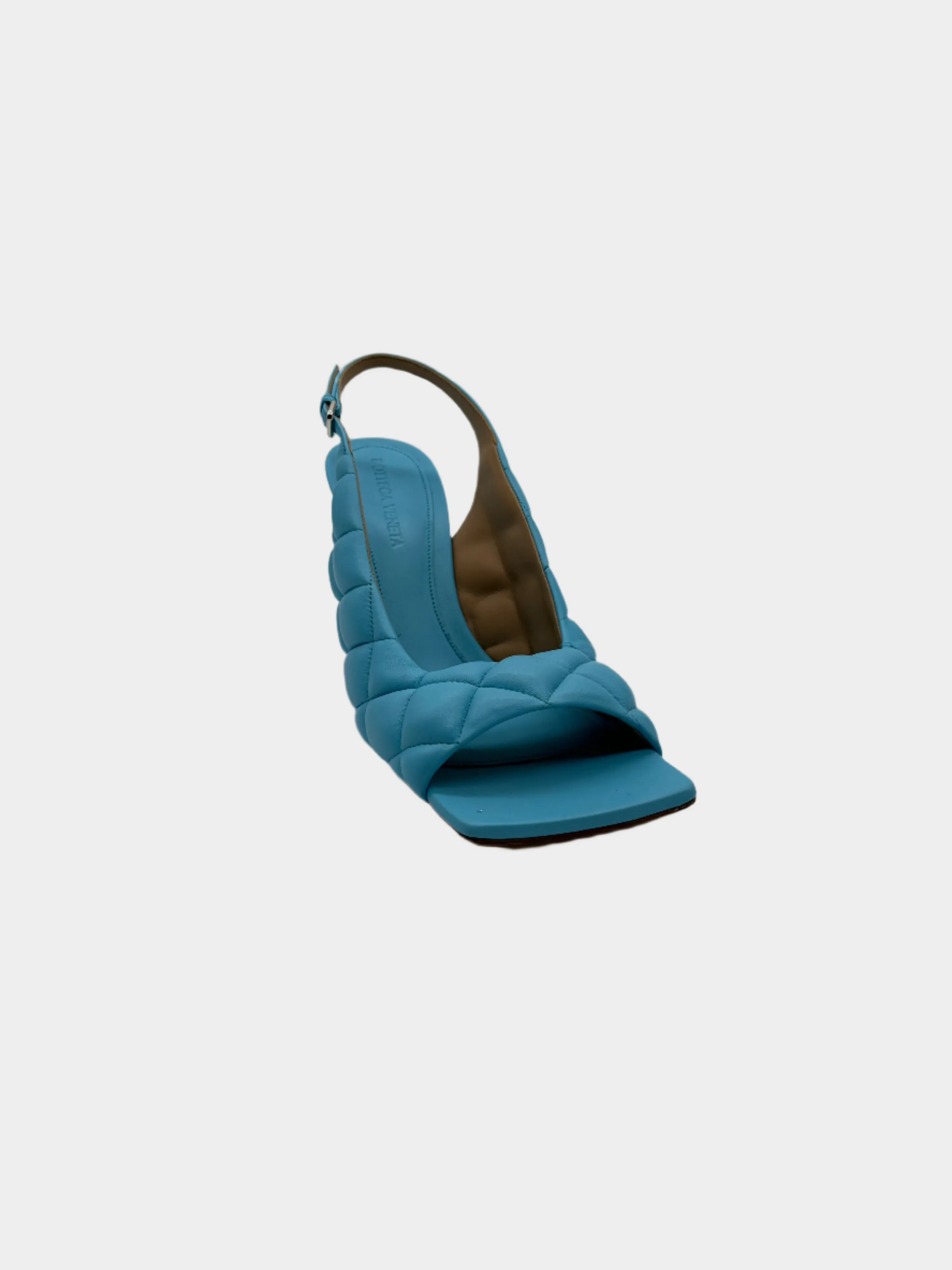Padded Sandal Nappa Matelass