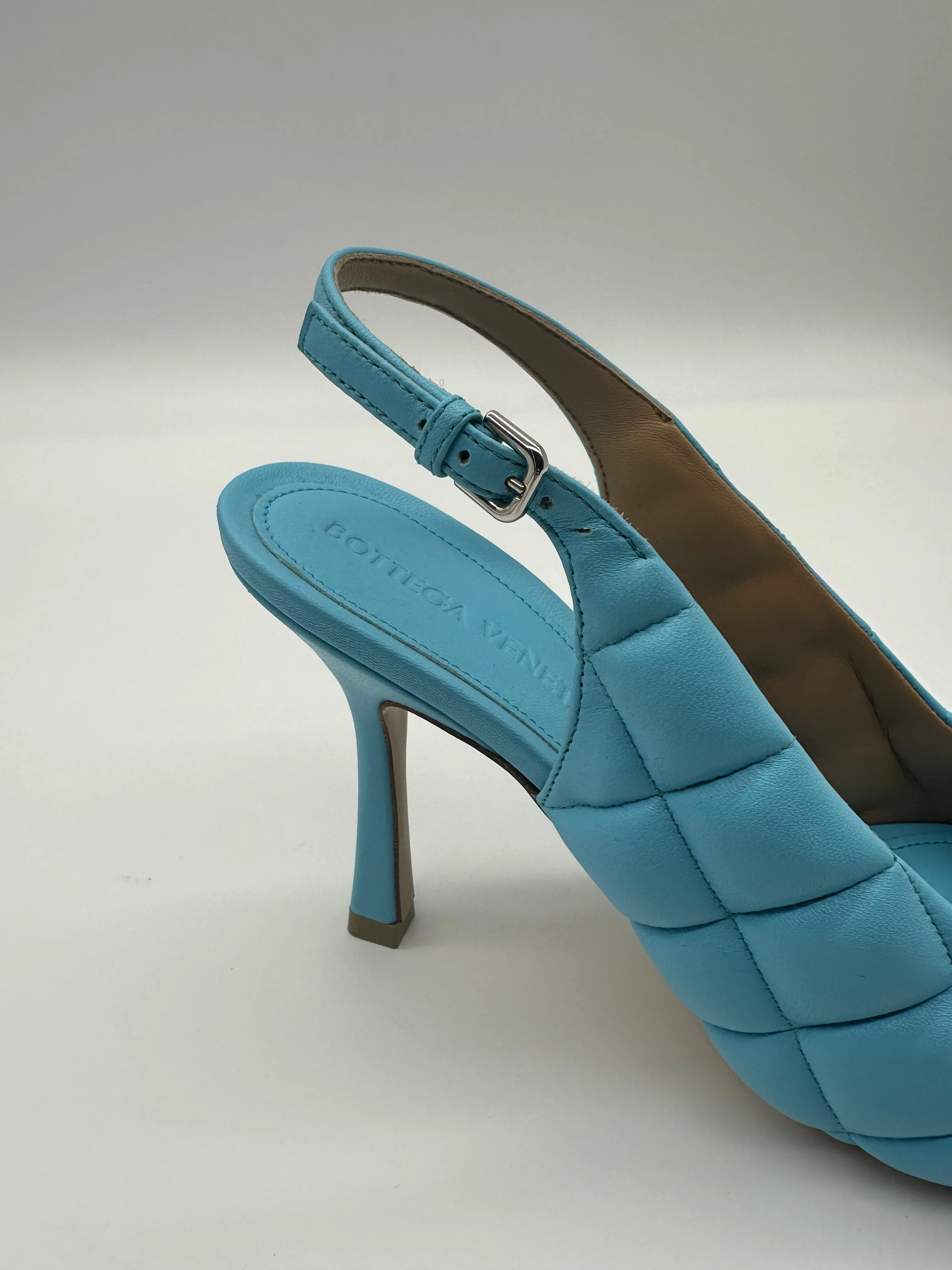 Padded Sandal Nappa Matelass