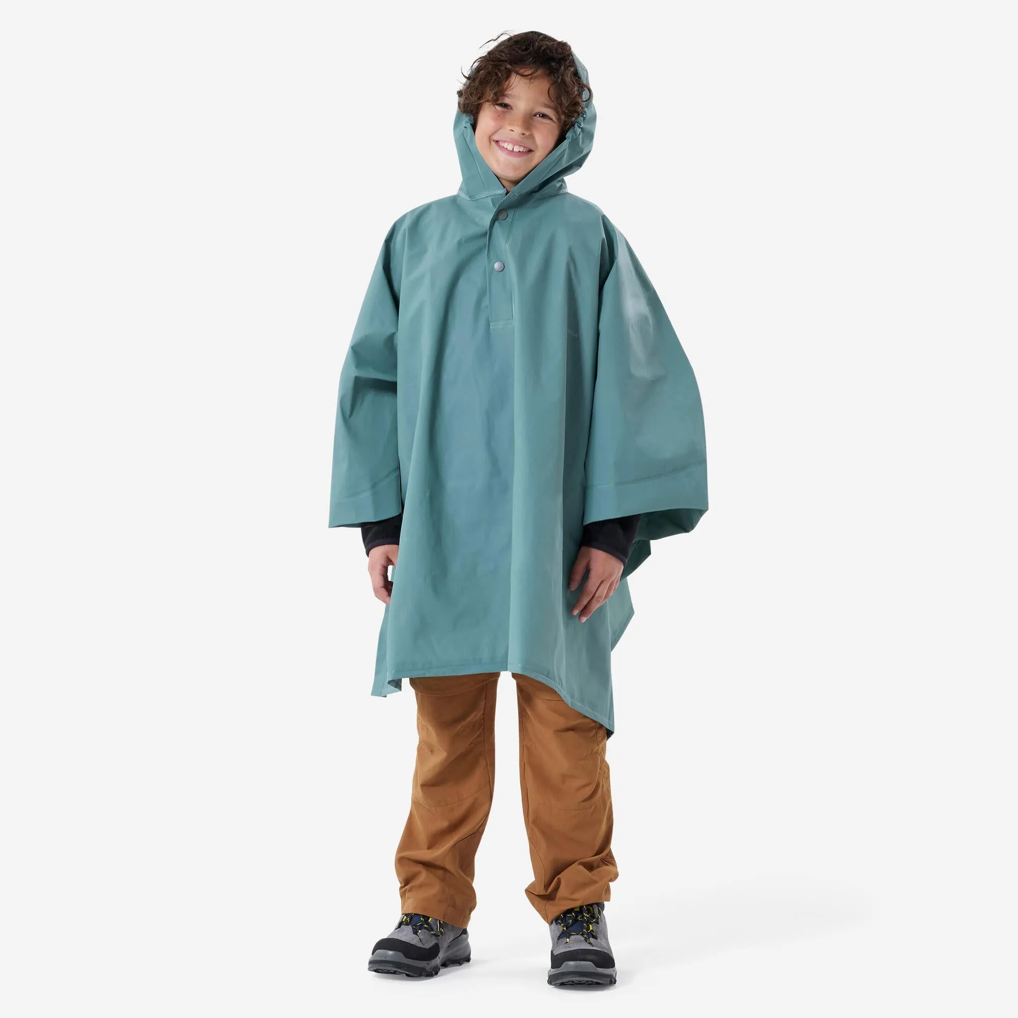 Quechua Kids MH100 Hiking Rain Poncho  Ages 715