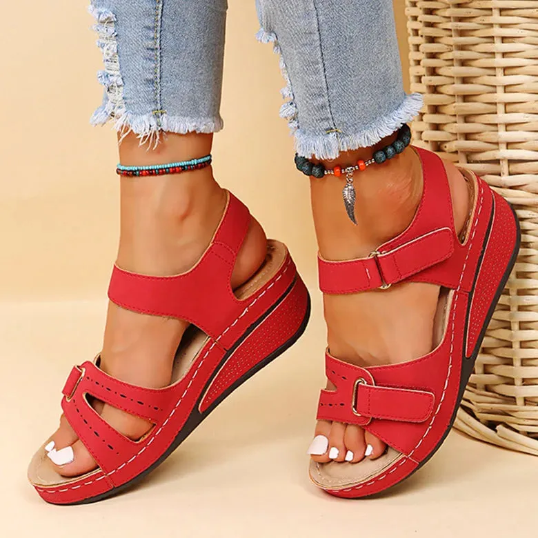 Women Soft Bottom Wedge Heels