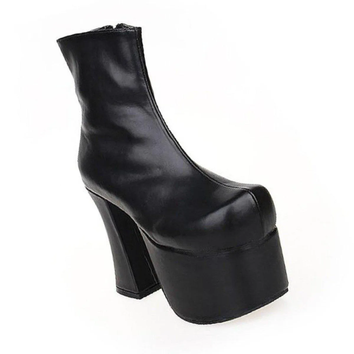 Women's Mid Calf Punk Boots