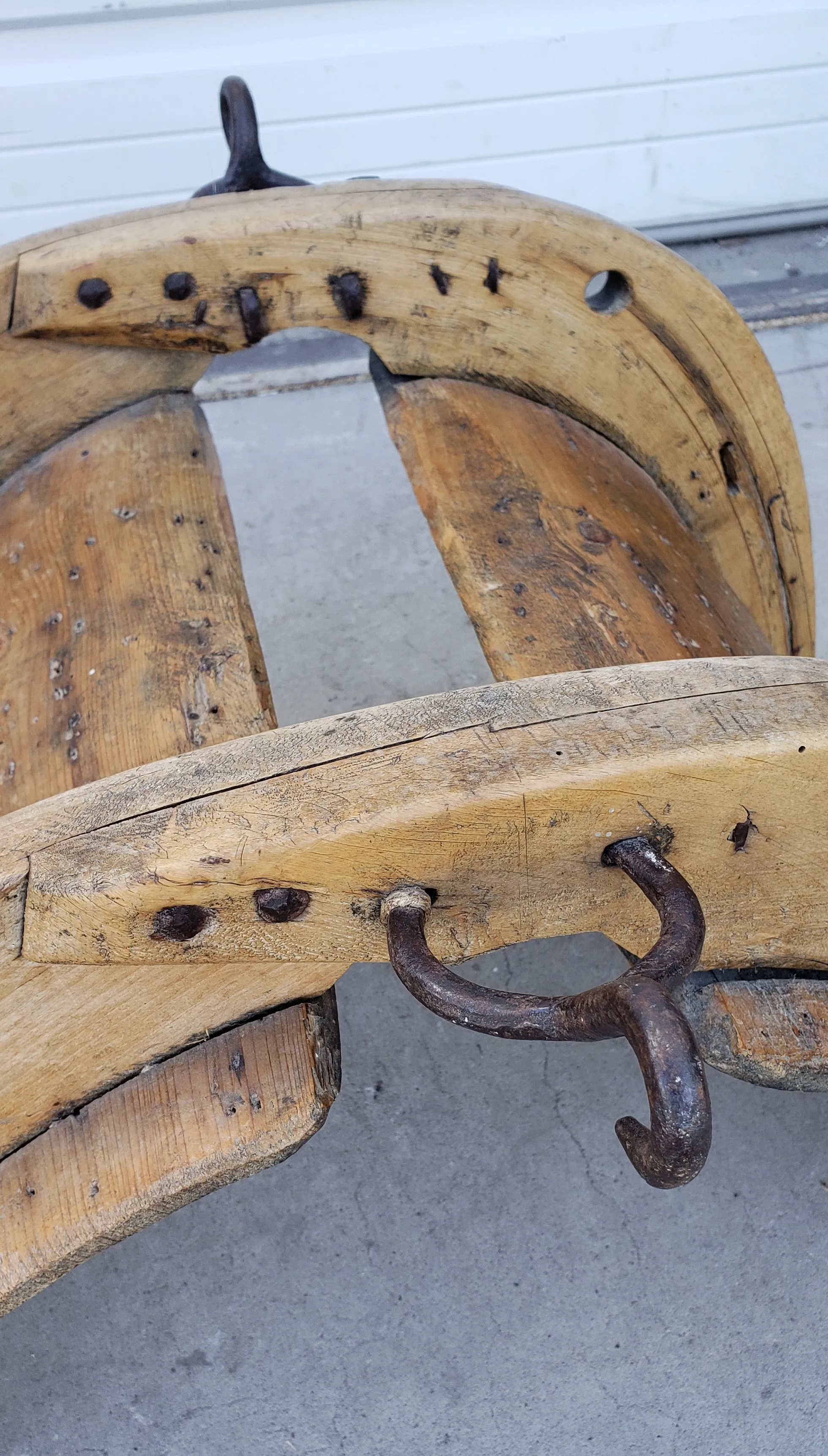 Wood Mule Saddle from L'isle sur la Sorgue