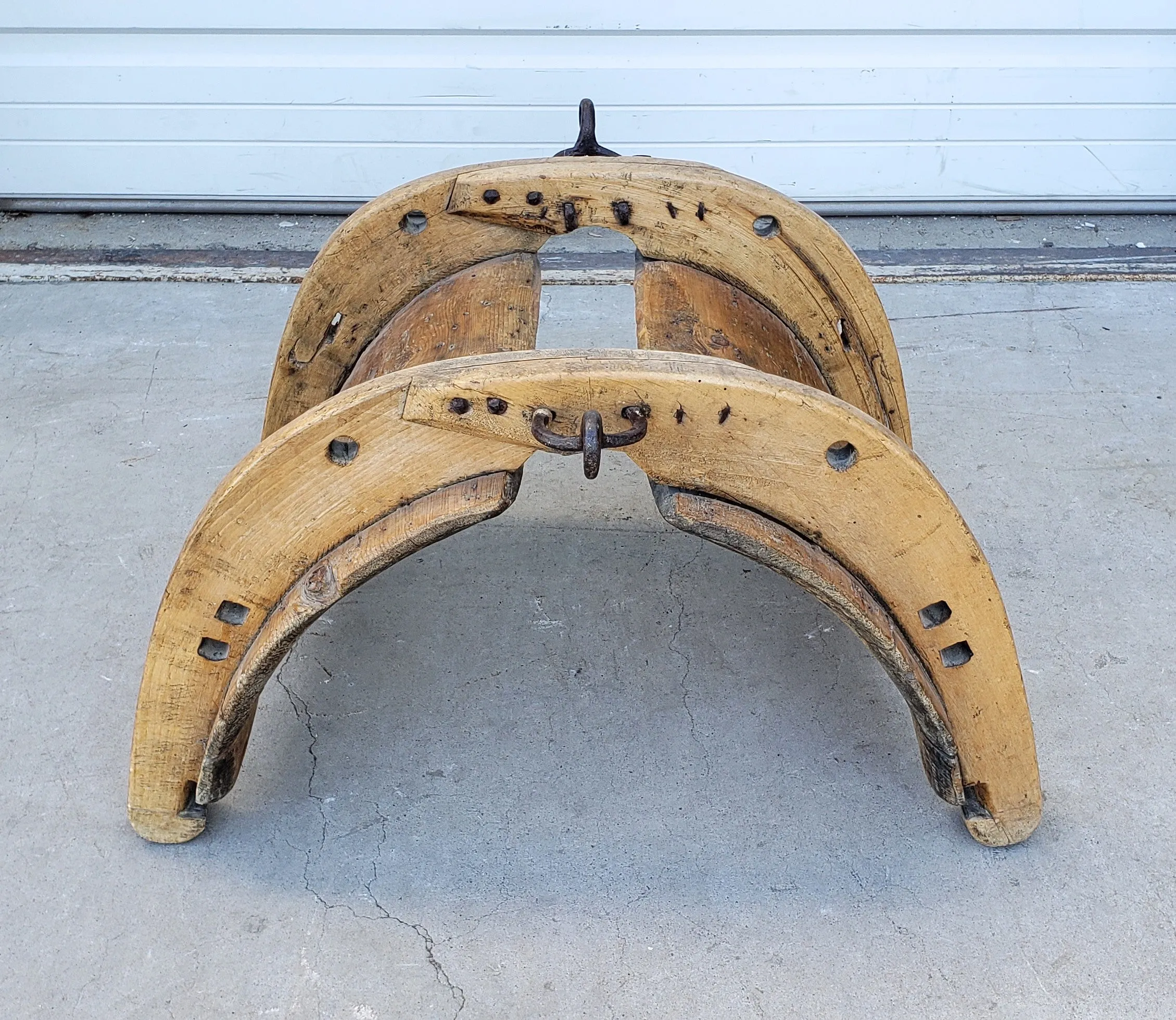 Wood Mule Saddle from L'isle sur la Sorgue